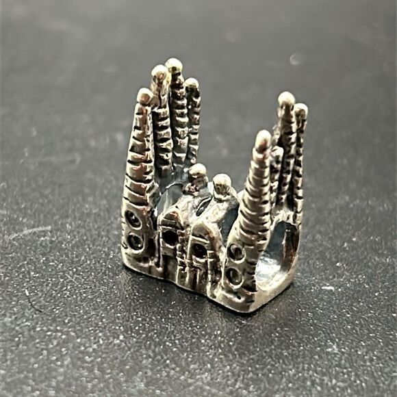 Tedora Barcelona Cathedral Sterling Silver 925 Charm - Picture 4 of 7